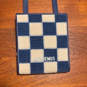 Jacquemus Checkered Le Gadjo Small Bag